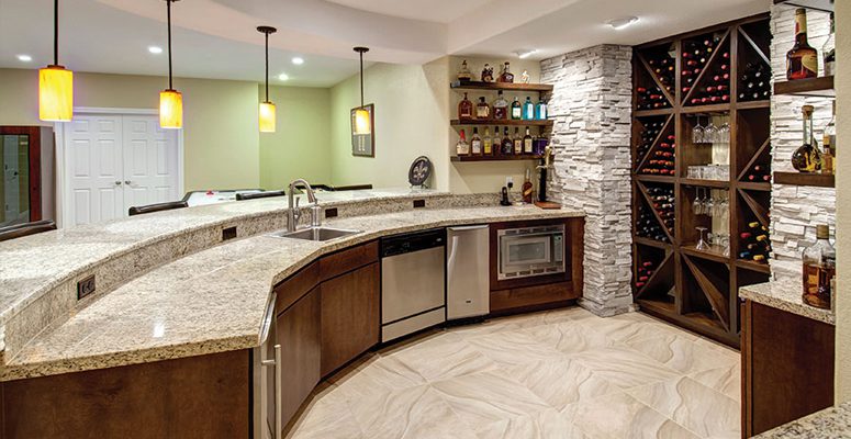 Wet Bars and Wine Cellars by Colorado Finished Basements