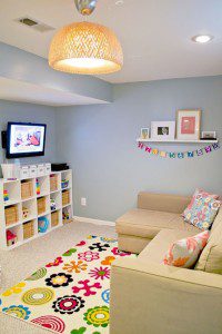 Colorado Finished Basement kids playroom